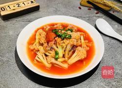 西红柿炒菜花的做法图解17