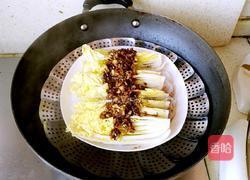 蒜蓉粉丝蒸娃娃菜的做法图解11