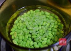 肉末炒毛豆的做法图解3