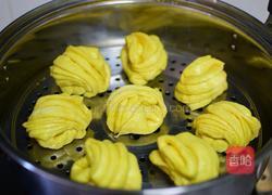 南瓜花卷的做法圖解11