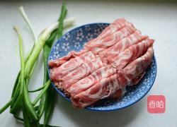 葱爆羊肉的做法图解1