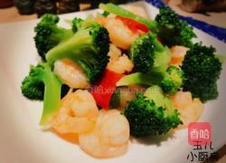 粤式—西兰花炒虾仁的做法图解13