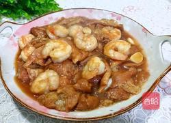 虾仁独面筋的做法图解16