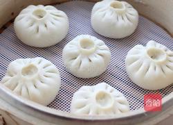 韭菜鸡蛋素包子的做法图解8