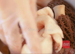 羊肚菌鸽子新西兰花胶汤的做法图解4