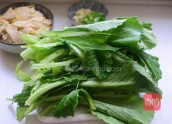 小白菜炒干豆腐的做法图解1