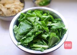 小白菜炒干豆腐的做法图解2