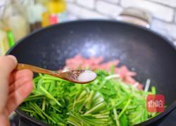 蒜苗炒培根的做法图解6