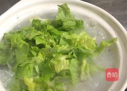 粤式-猪红生菜粥的做法图解8
