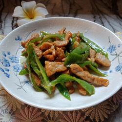 青椒炒肉丝的做法[图]