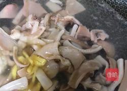大葱炒鱿鱼的做法图解4