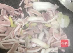 大葱炒鱿鱼的做法图解7