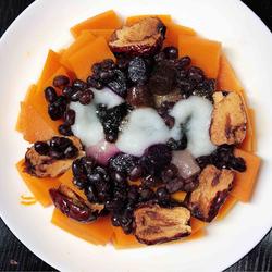 芋圆红豆蒸南瓜的做法[图]