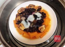 芋圆红豆蒸南瓜的做法图解4
