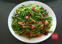 北京的 五花肉辣炒蒜苔的做法图解8