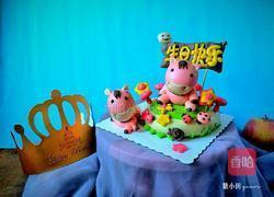 小马蛋糕造型馒头的做法图解34