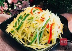 川式-双椒土豆丝的做法图解8