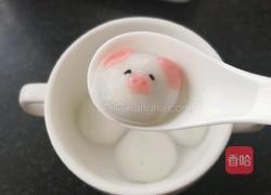 卡通小猪汤圆的做法图解14