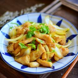 蚝油鸡柳炒洋葱的做法[图]