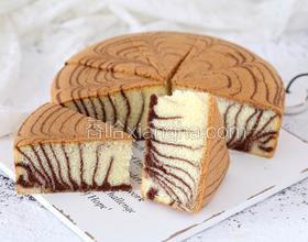 斑馬紋戚風(fēng)蛋糕