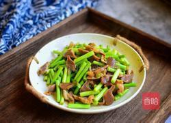 蒜苔炒鸡胗的做法图解10