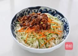 香菇肉酱拌面的做法图解11