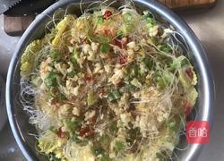 ＃山西＃娃娃菜蒸蒜蓉粉丝的做法图解4