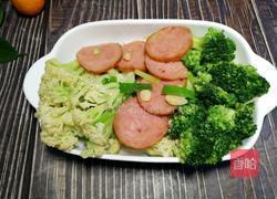 ＃河北菜＃火腿炒双花的做法图解18