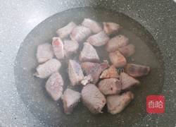 土豆烧牛腩的做法图解4