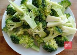 酱灼西兰花的做法图解2