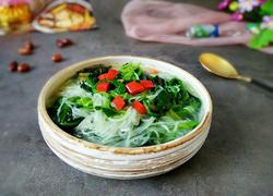 菠菜粉丝汤