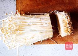 蒜茸金针菇的做法图解2