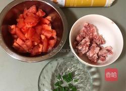 番茄肉酱汤面的做法图解2