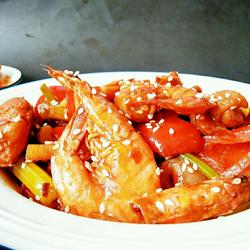 素食干锅虾的做法[图]