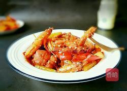 素食干锅虾的做法图解13