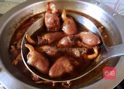 Illustration of braised chicken hearts 9