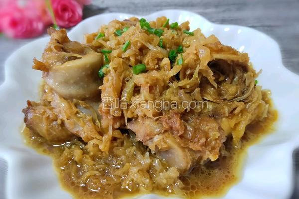 #东北#大骨头炖酸菜