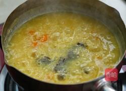 小米南瓜海参粥的做法图解5