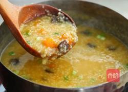 小米南瓜海参粥的做法图解6