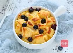 焗烤蓝莓吐司布丁的做法图解7