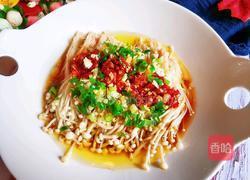 剁椒金针菇的做法图解7