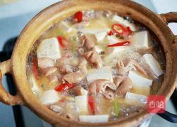 砂锅大肠炖豆腐的做法图解9