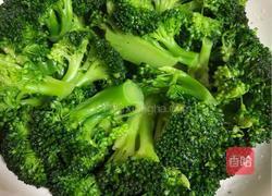 蒜香肉盖浇西兰花的做法图解4