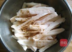  干炸莲藕棒的做法图解3