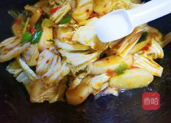 白菜辣炒年糕的做法图解12