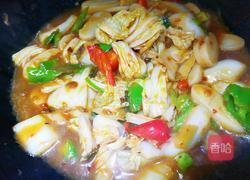 白菜辣炒年糕的做法图解14