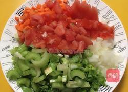 意式通心粉-改良版新疆炒面❤️的做法图解2