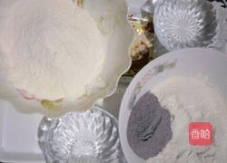双色年轮馒头卷的做法图解1