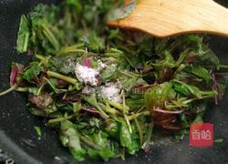 素炒红苋菜的做法图解5