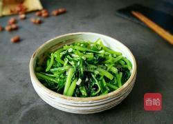 清炒蒜蓉茼蒿的做法图解9